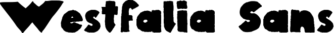 Westfalia Sans Font