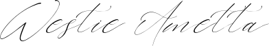 Westie Ametta Font