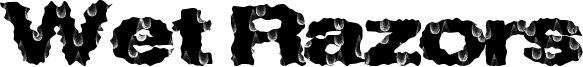 Wet Razors Font