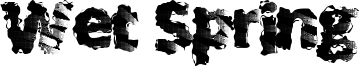 Wet Spring Font