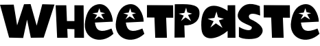Wheetpaste Font
