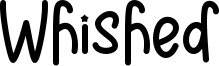 Whished Font
