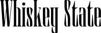 Whiskey State Font