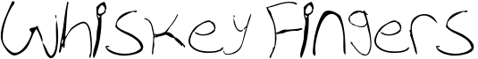 Whiskey Fingers Font