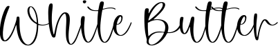White Butter Font