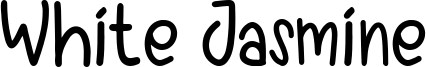White Jasmine Font