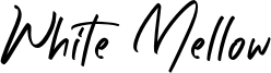 White Mellow Font