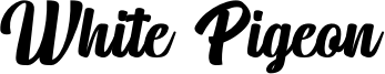 White Pigeon Font