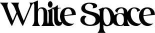 White Space Font