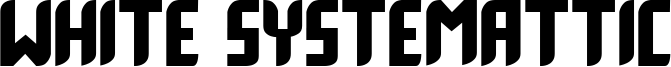 White Systemattic Duo.otf