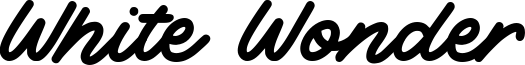 White Wonder Font