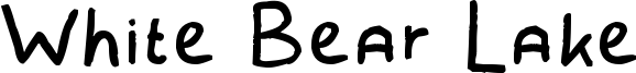White Bear Lake Font
