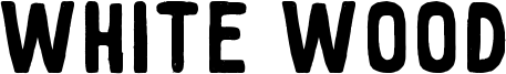 White Wood Font