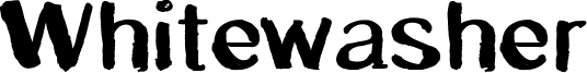 Whitewasher Font