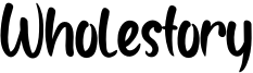 Wholestory Font