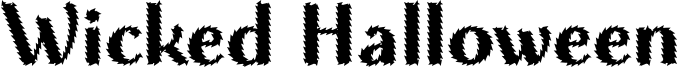 Wicked Halloween Font