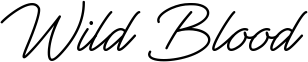 Wild Blood Font