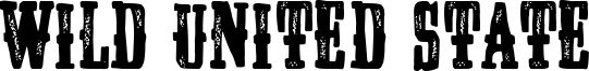 Wild United State Font