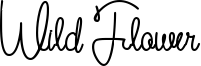 Wild Flower Font