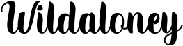 Wildaloney Font
