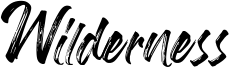 Wilderness Font