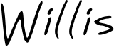 Willis Font