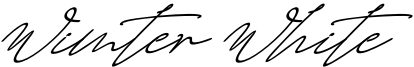Wimter White Font