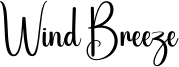 Wind Breeze Font