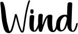 Wind Font