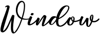 Window Font