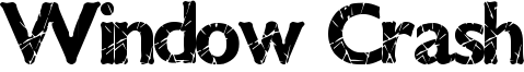 Window Crash Font