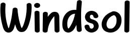 Windsol Font