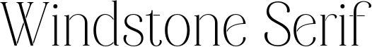 Windstone Serif Font