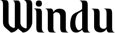 Windu Font