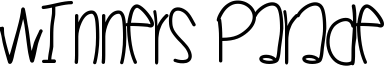 Winners Parade Font