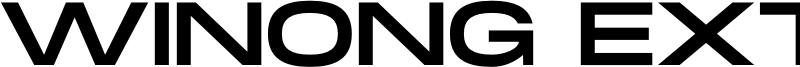 Winong Extended Font