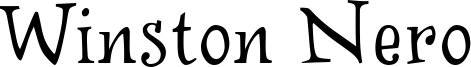 Winston Nero Font