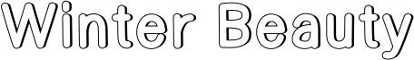 Winter Beauty Font
