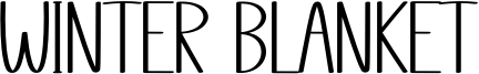 Winter Blanket Font