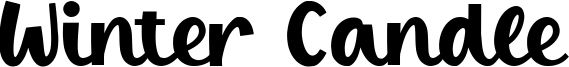 Winter Candle Font