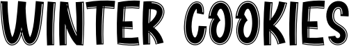 Winter Cookies Font