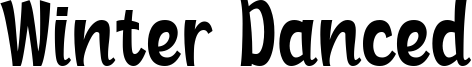 Winter Danced Font
