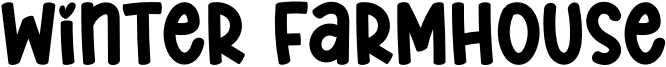 Winter Farmhouse Font