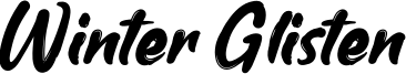 Winter Glisten Font