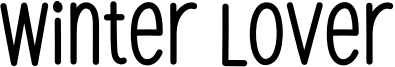 Winter Lover Font