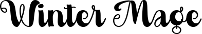 Winter Mage Font