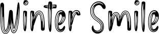 Winter Smile Font