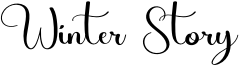 Winter Story Font