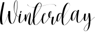 Winterday Font