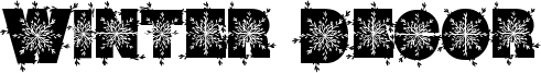 Winter Decor Font